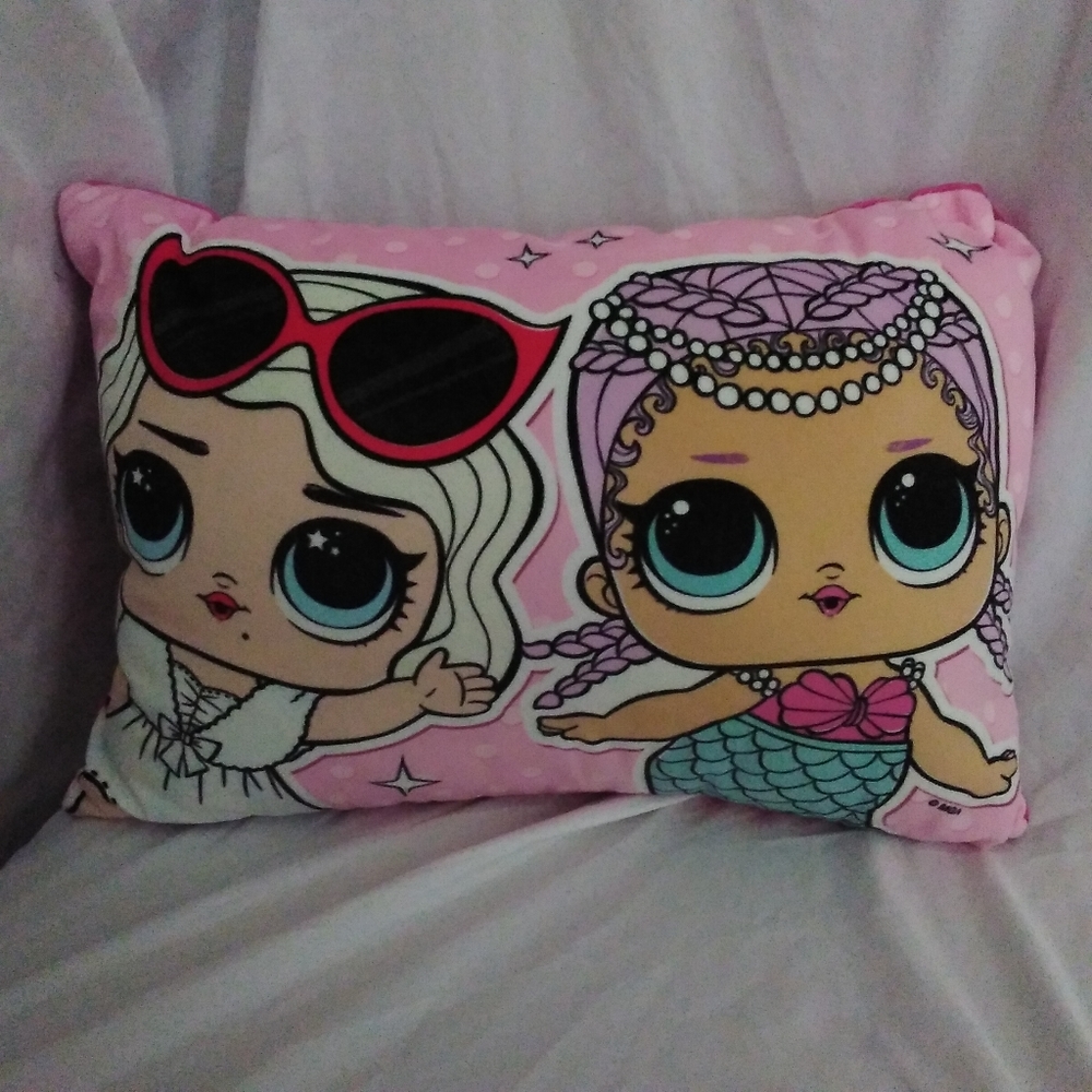 L.O.L Surprise Pink Pillow